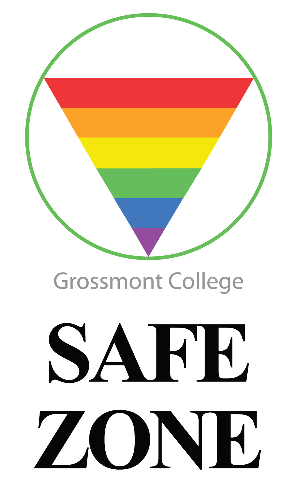 Grossmont College Safe Zone Logo